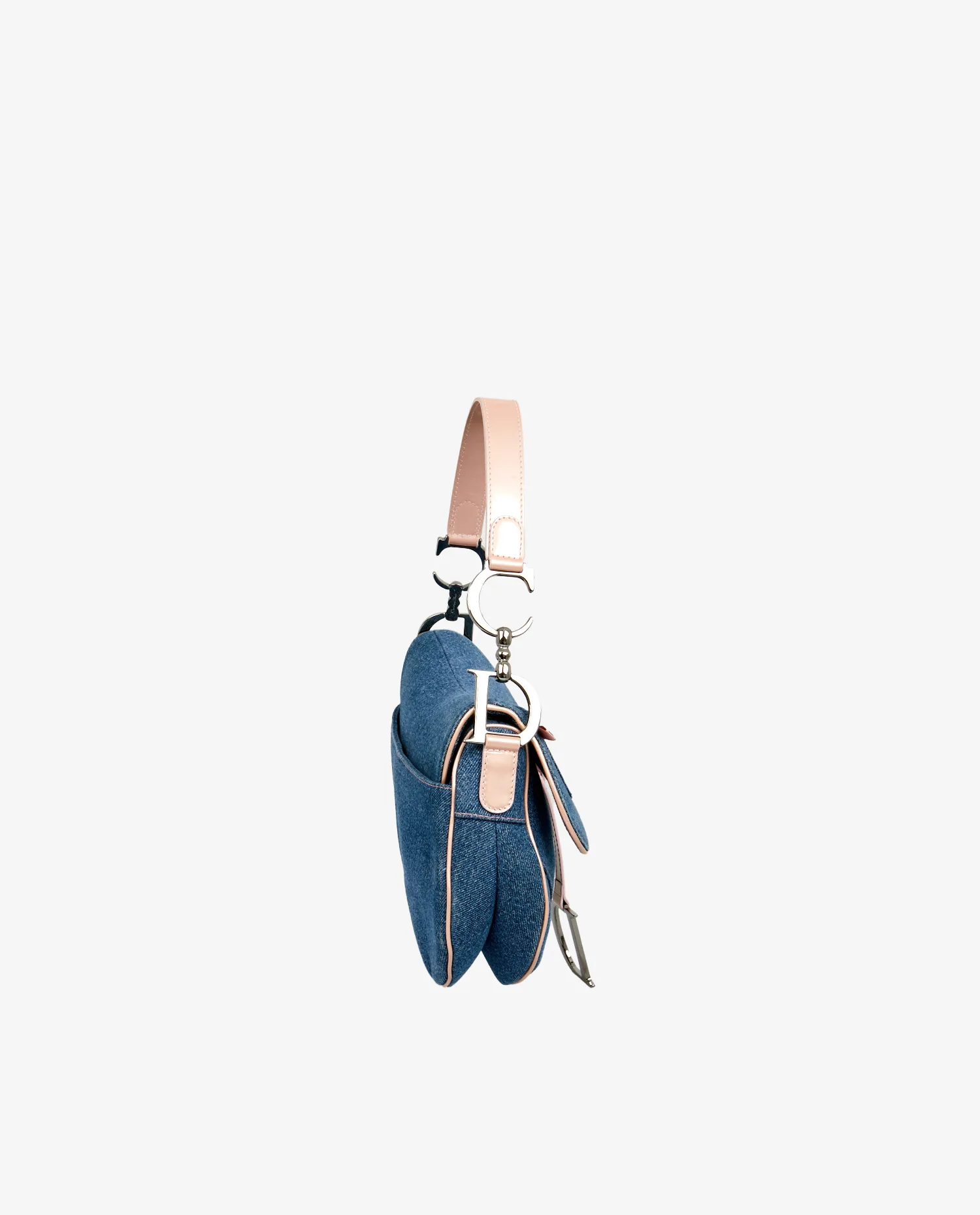 Sac Saddle Christian Dior denim vintage – Image 3