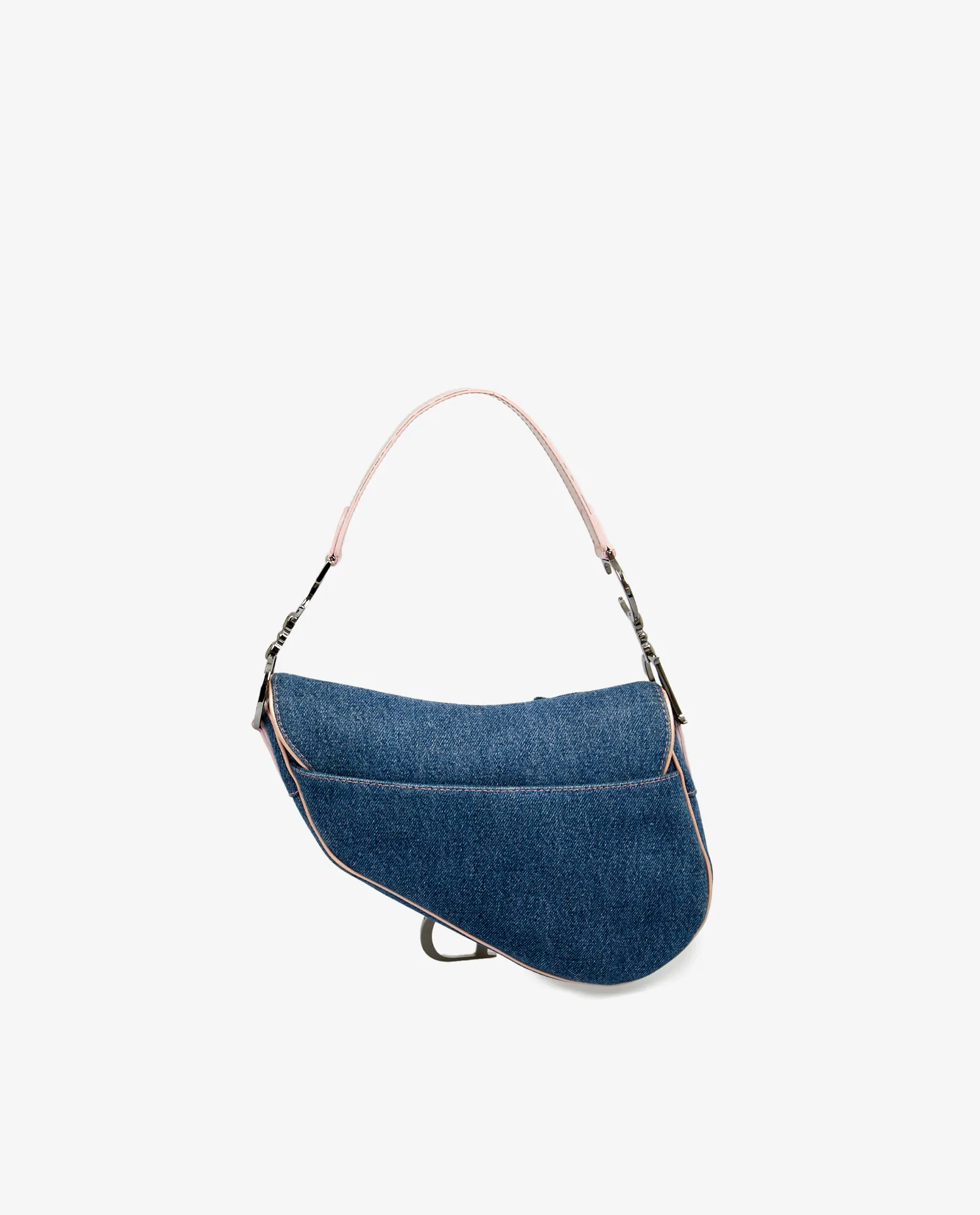 Sac Saddle Christian Dior denim vintage – Image 4