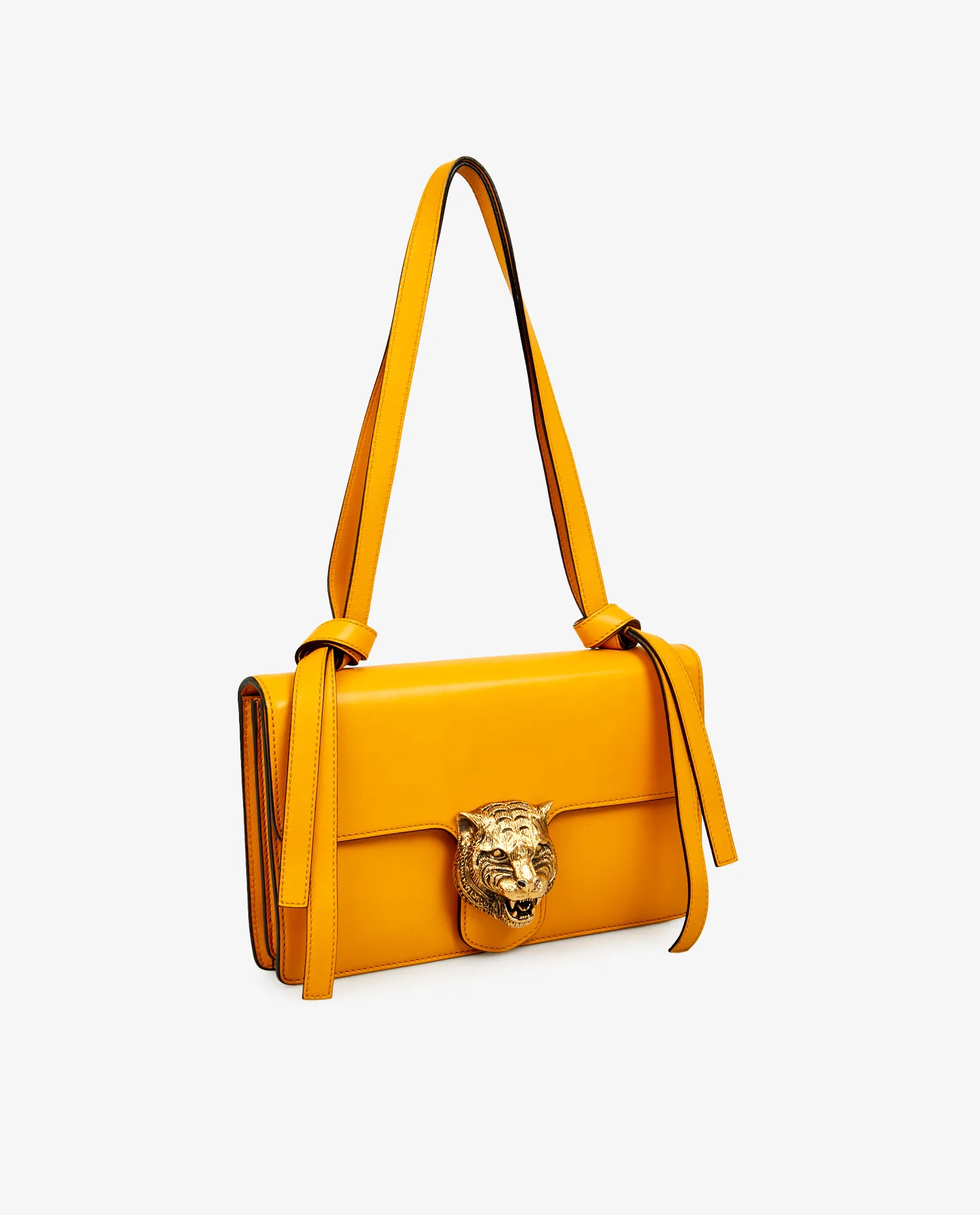Sac Gucci Animalier cuir agneau jaune – Image 2