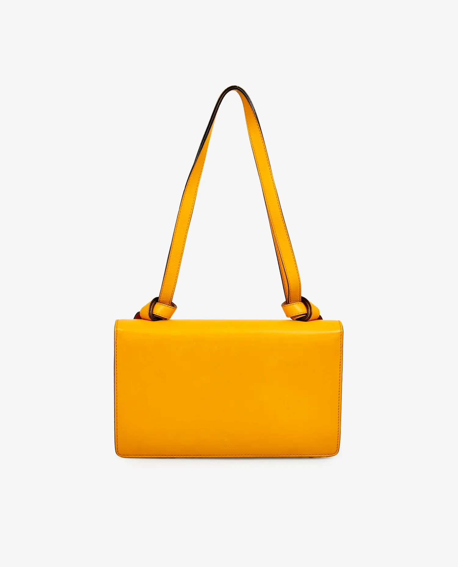 Sac Gucci Animalier cuir agneau jaune – Image 4