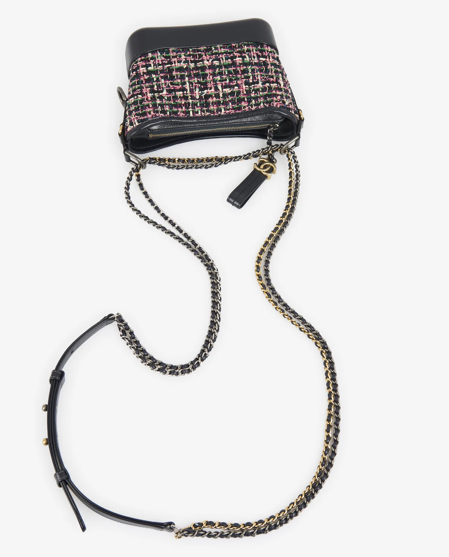 Sac Gabrielle Chanel tweed multicolore – Image 7