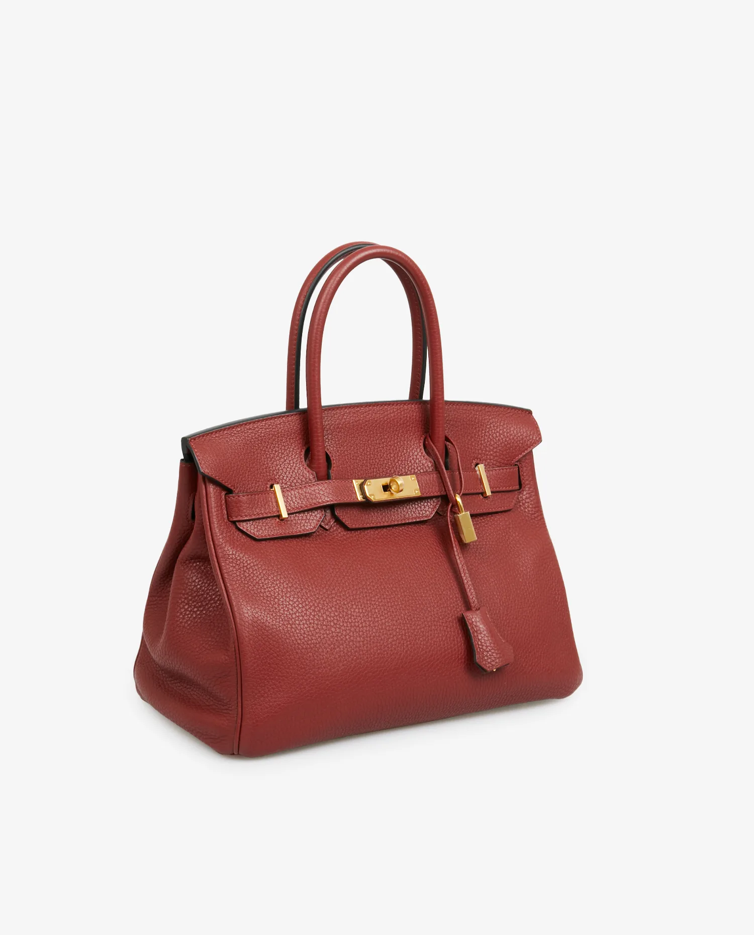 Birkin 30 Hermès togo Rouge H – Image 2
