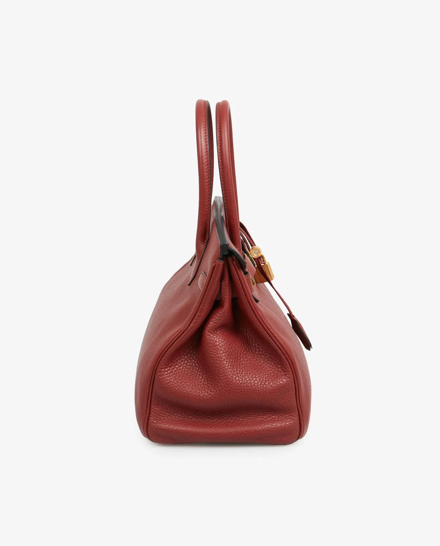 Birkin 30 Hermès togo Rouge H – Image 3