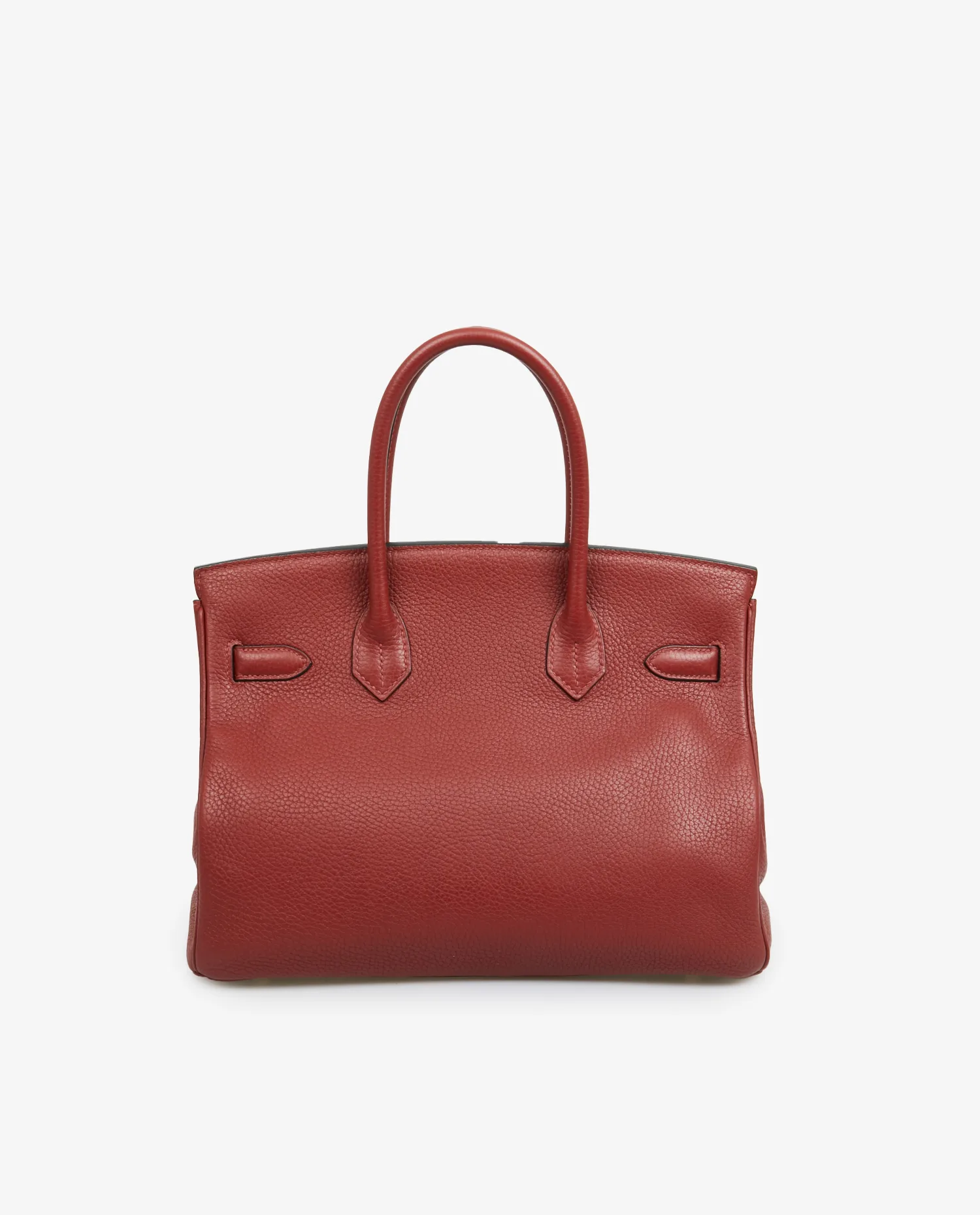 Birkin 30 Hermès togo Rouge H – Image 4
