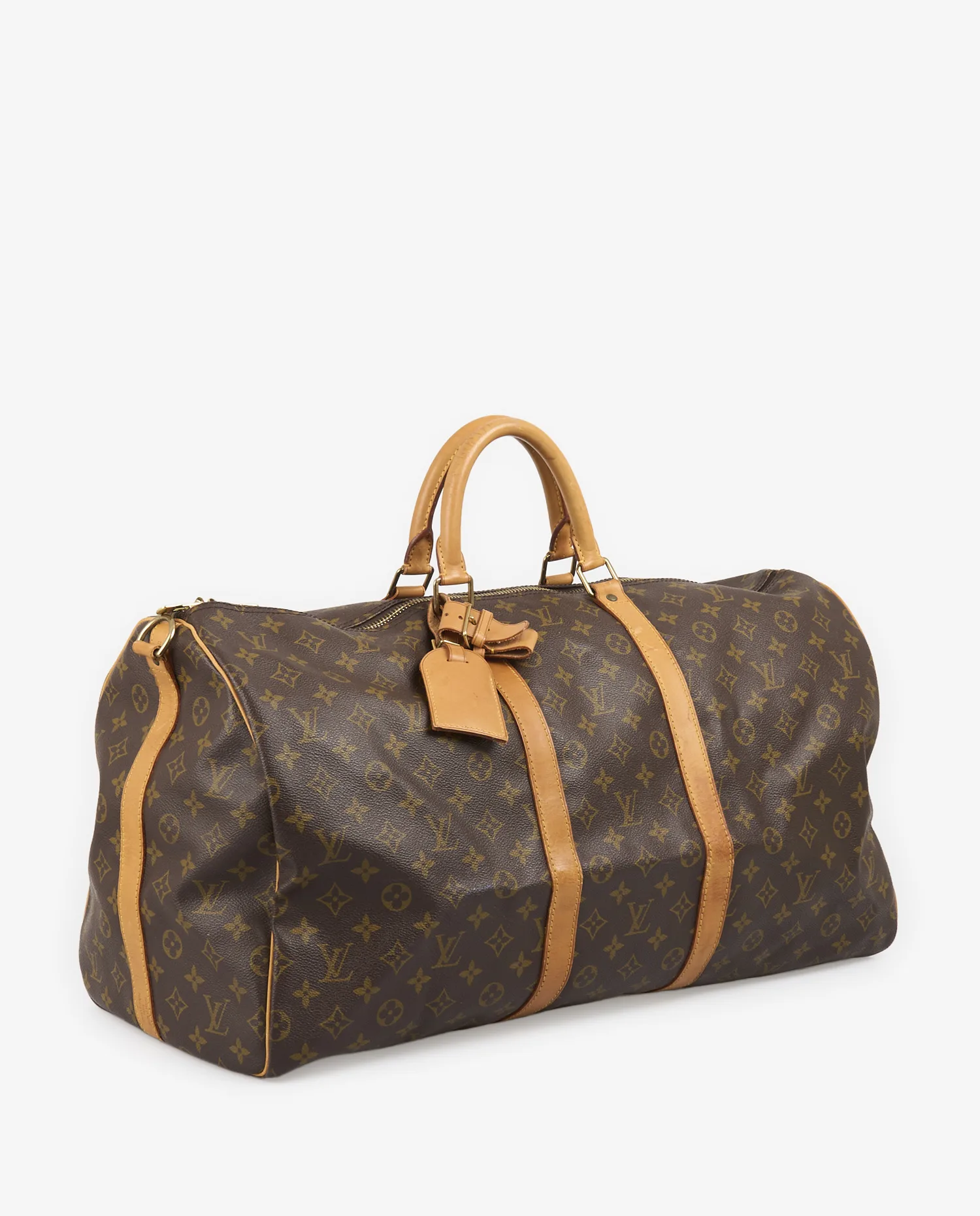 Keepall 55 vintage Louis Vuitton bandoulière – Image 2