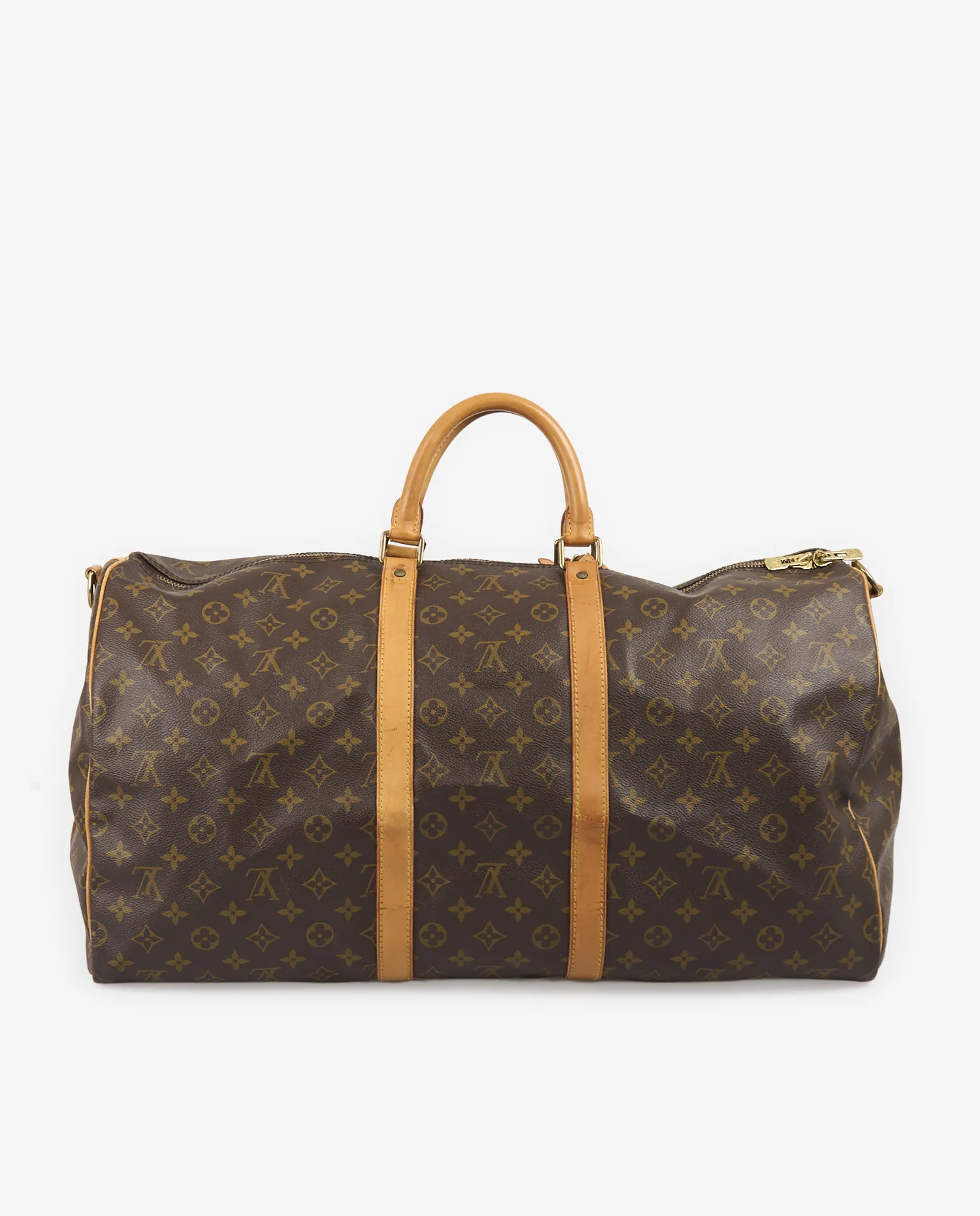Keepall 55 vintage Louis Vuitton bandoulière – Image 4
