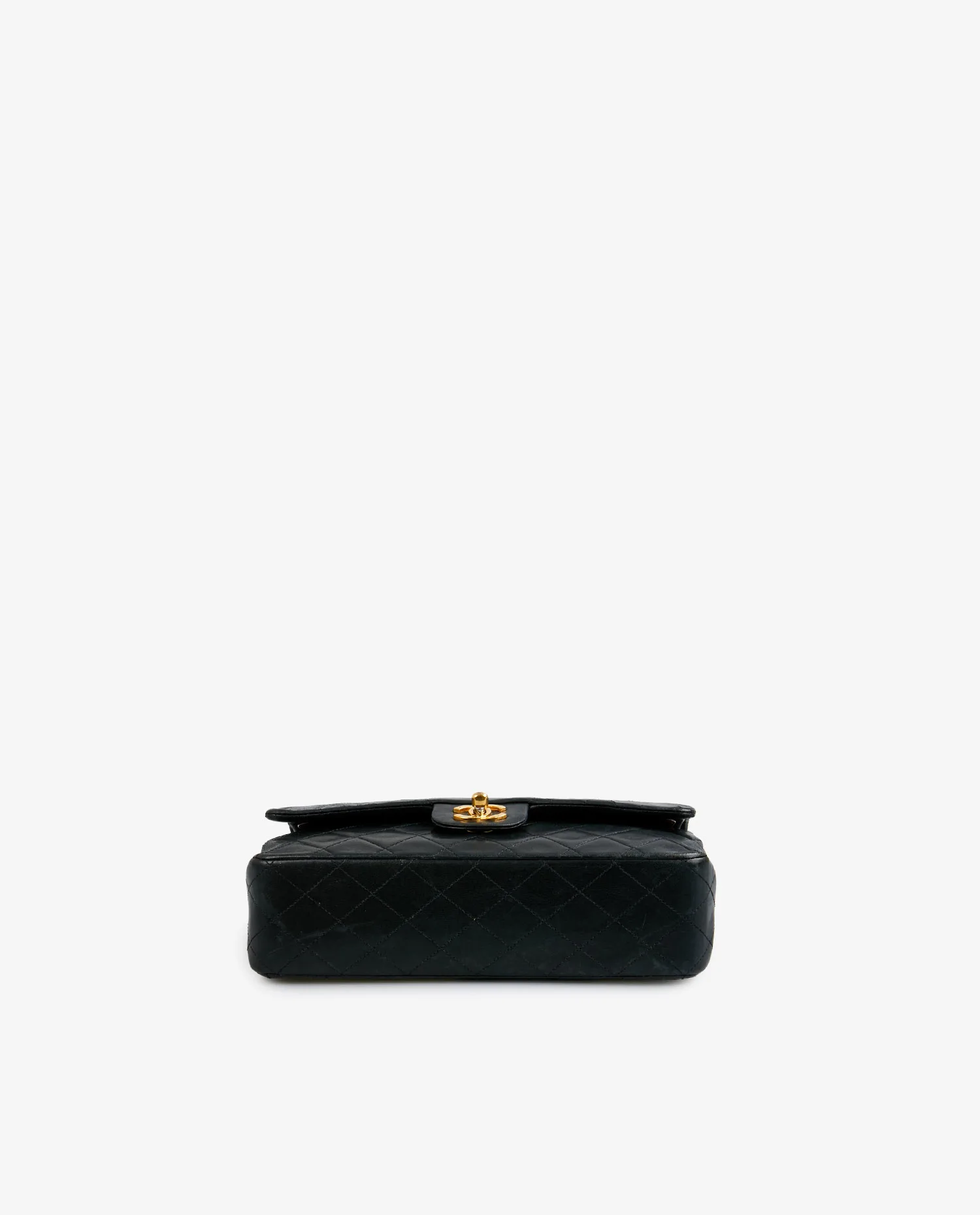 Sac vintage Classique Chanel noir – Image 5