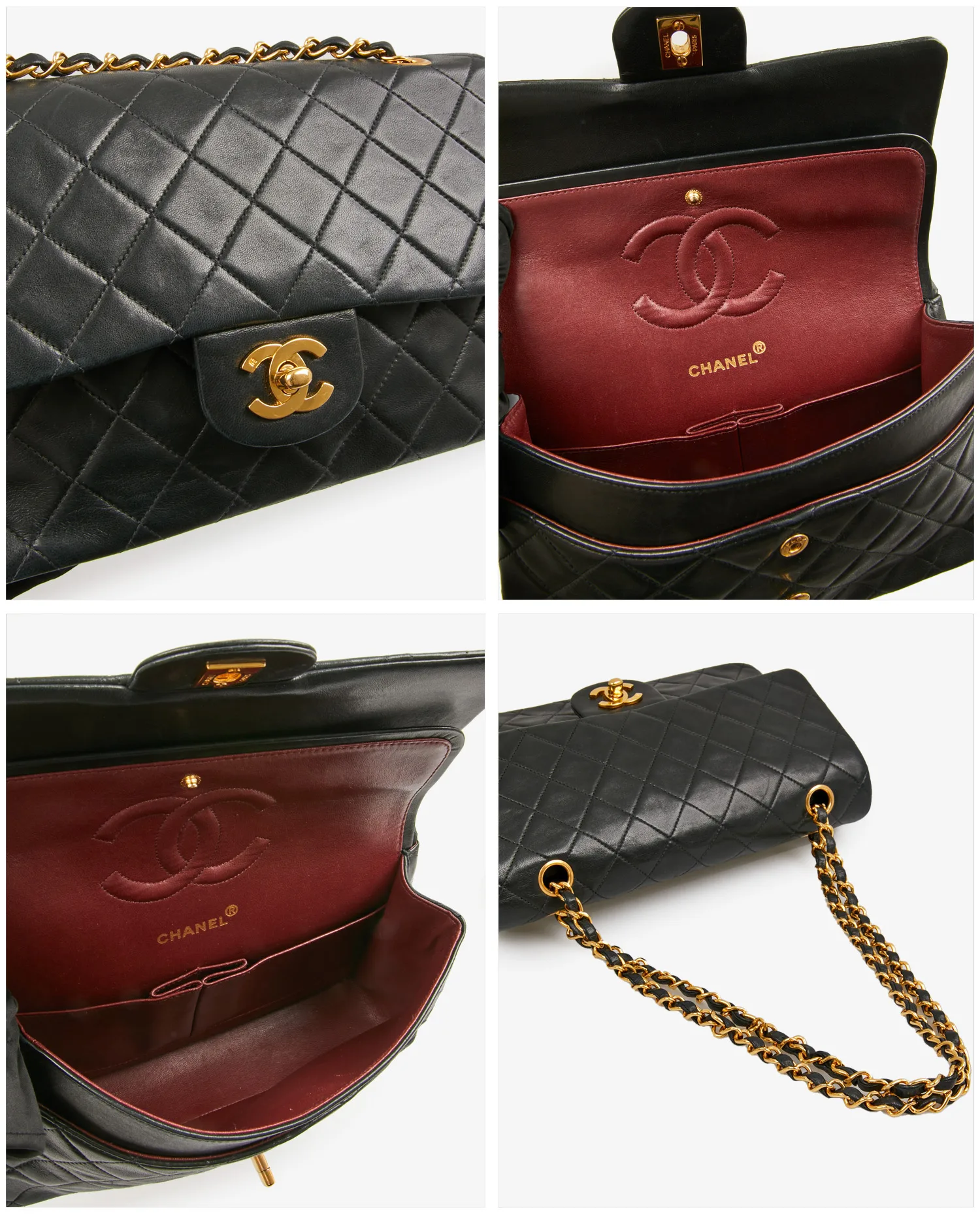Sac vintage Classique 25cm Chanel – Image 7