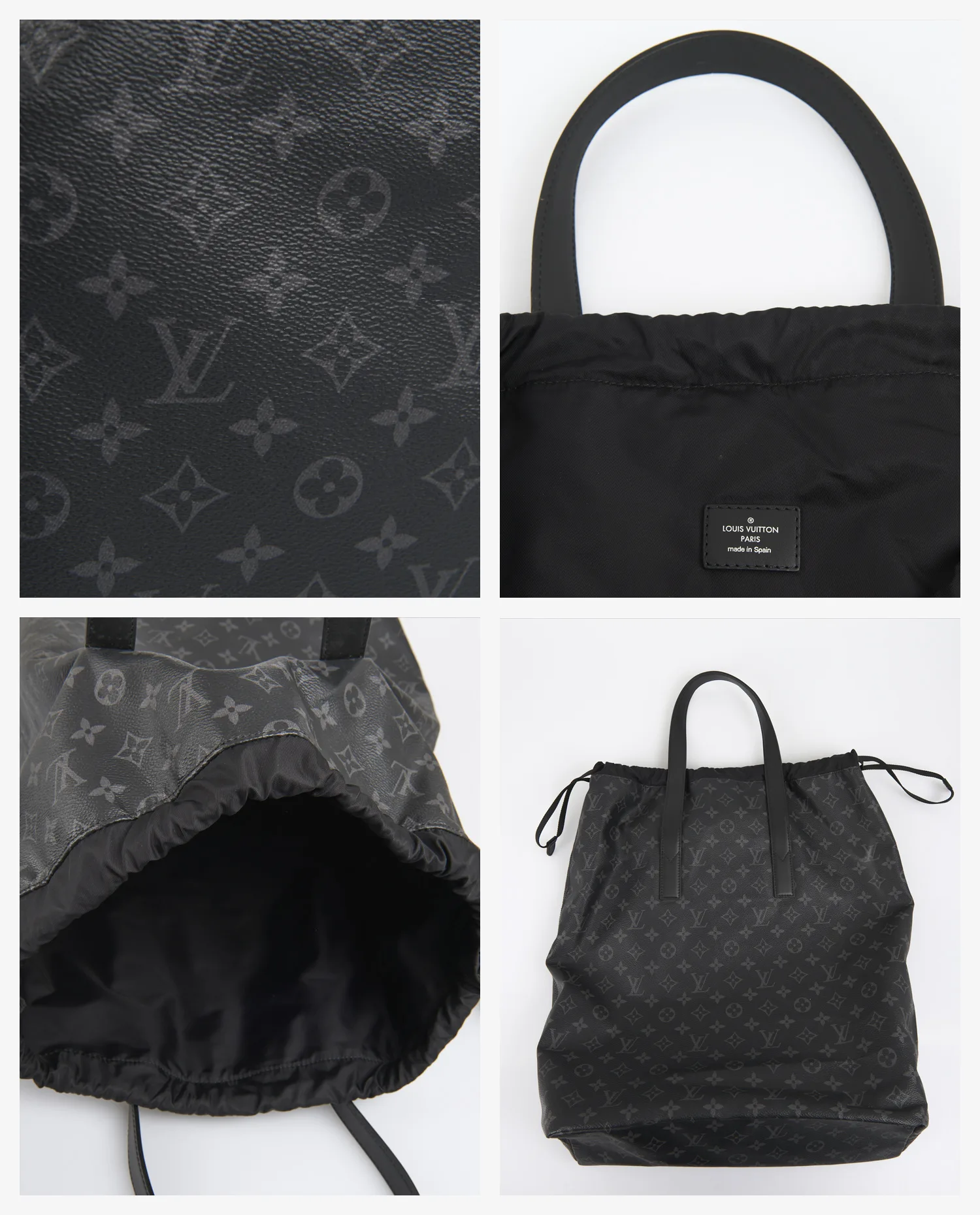 Cabas Louis Vuitton toile Monogram eclypse – Image 7