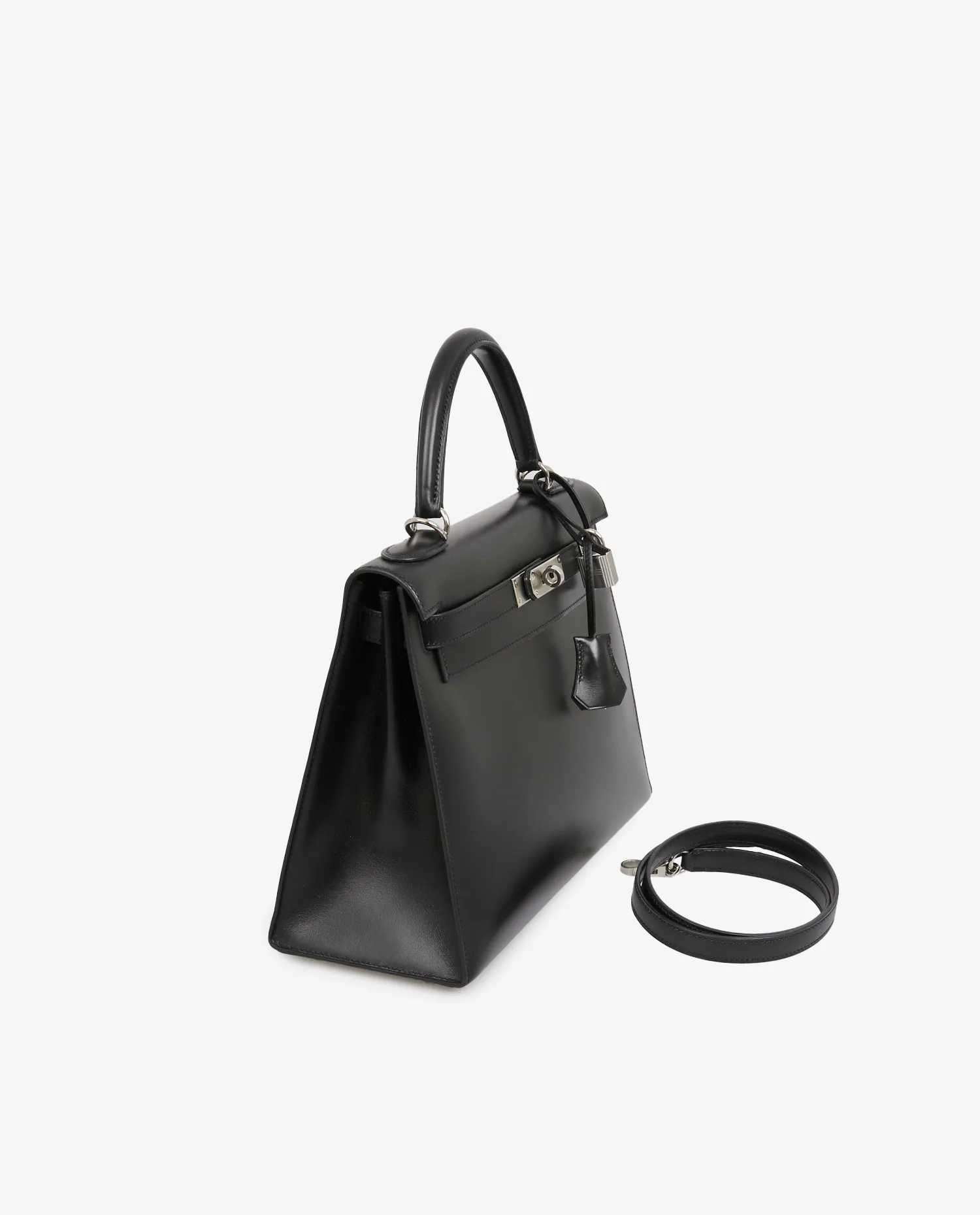 Kelly II Hermès box noir palladium – Image 2