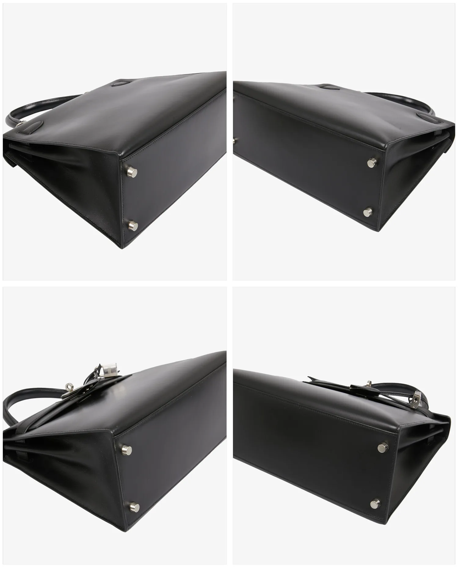 Kelly II Hermès box noir palladium – Image 6