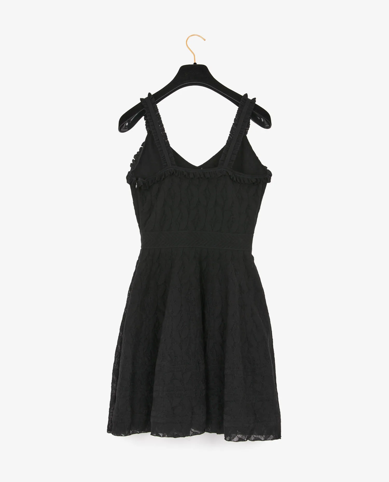 Robe du soir Chanel dentelle noire – Image 2