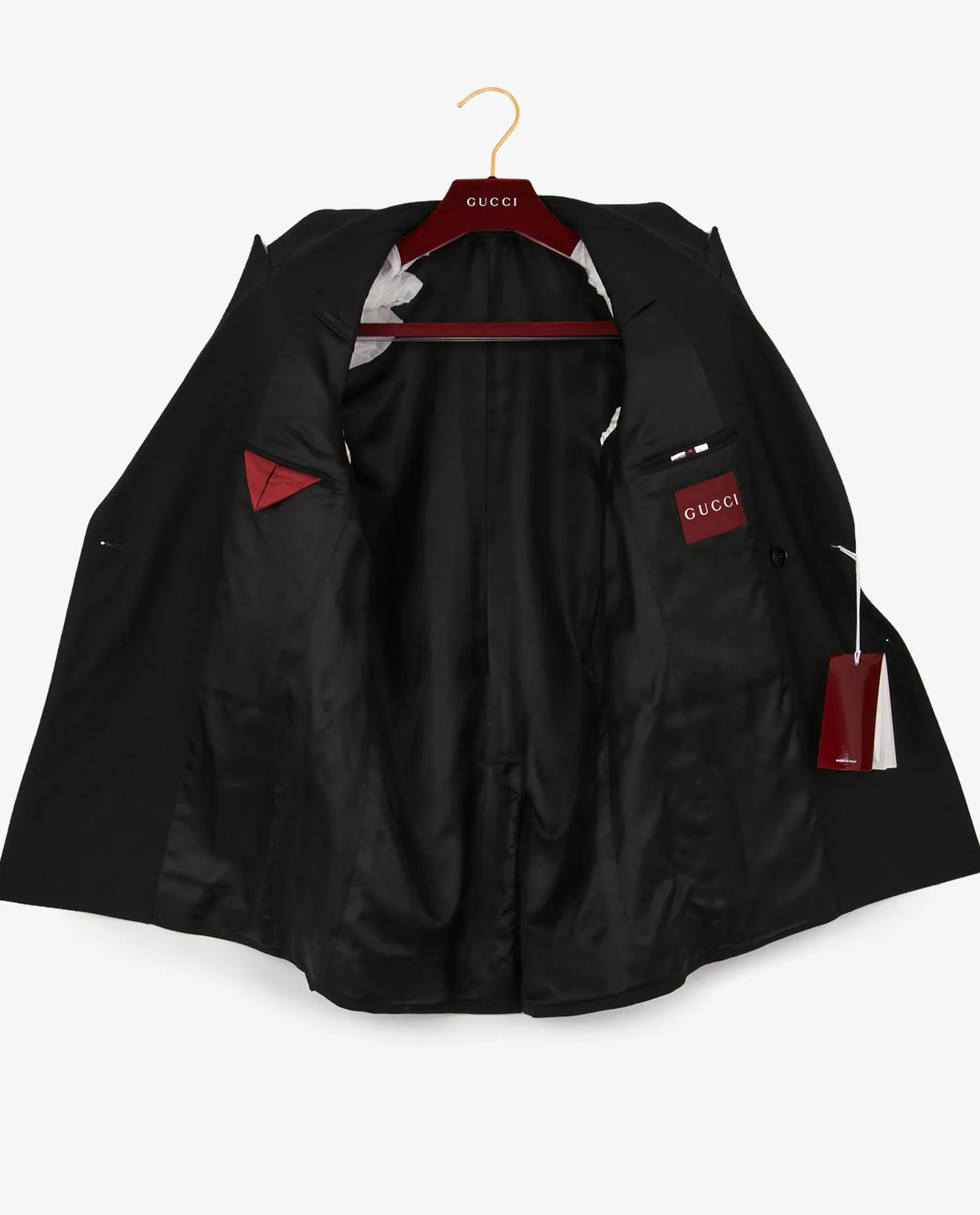 Blazer Gucci laine noire – Image 3