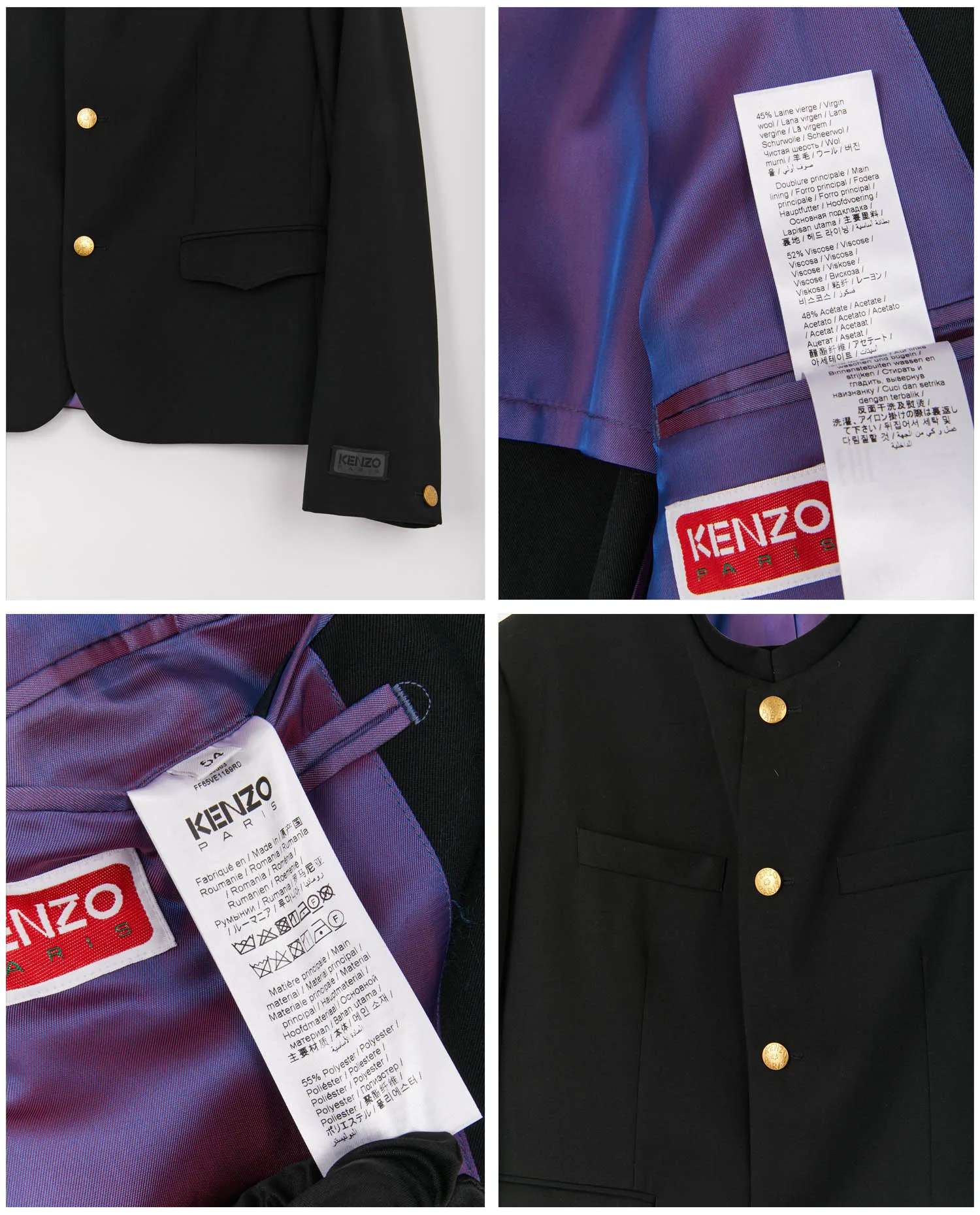 Veste cintrée Kenzo School Boy – Image 4